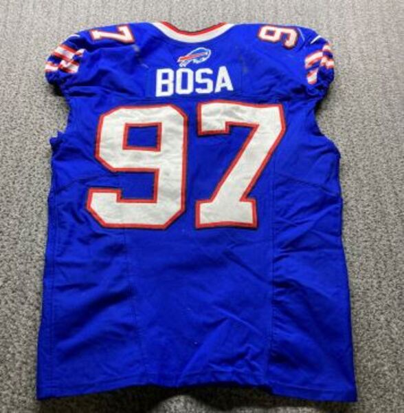 Crucial Catch - Bills Joey Bosa Game Worn Jersey (9/28/2025) Size 42