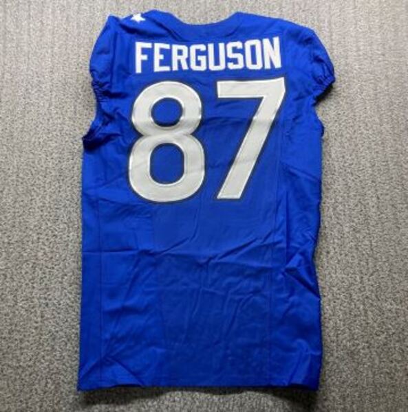 NFL - Cowboys Jake Ferguson Game Issued Pro Bowl Games Jersey Size 42