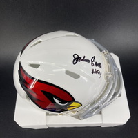 HOF - Cardinals Jackie Smith Signed Mini Helmet with HOF 94 Inscription