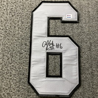 NFL - Raiders AJ Cole III Signed Jersey Number