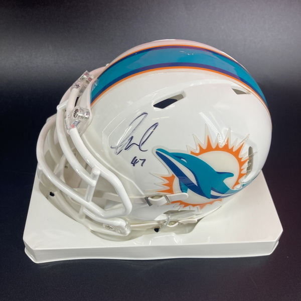 Dolphins - Kiko Alonso Signed Mini Helmet