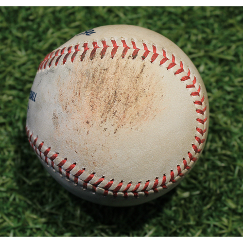 Game-Used Baseball: Aaron Bummer 118th Career Strikeout (CWS @ KC 8/1/20)