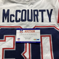 Crucial Catch - Patriots Jason McCourty Game Worn Jersey Size 42 (2020 S...