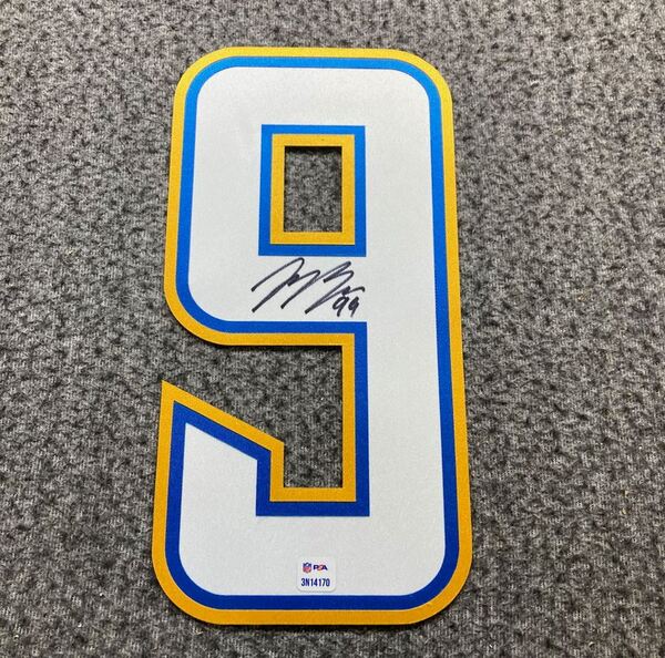 NFL - Chargers Joey Bosa Signed Jersey Number