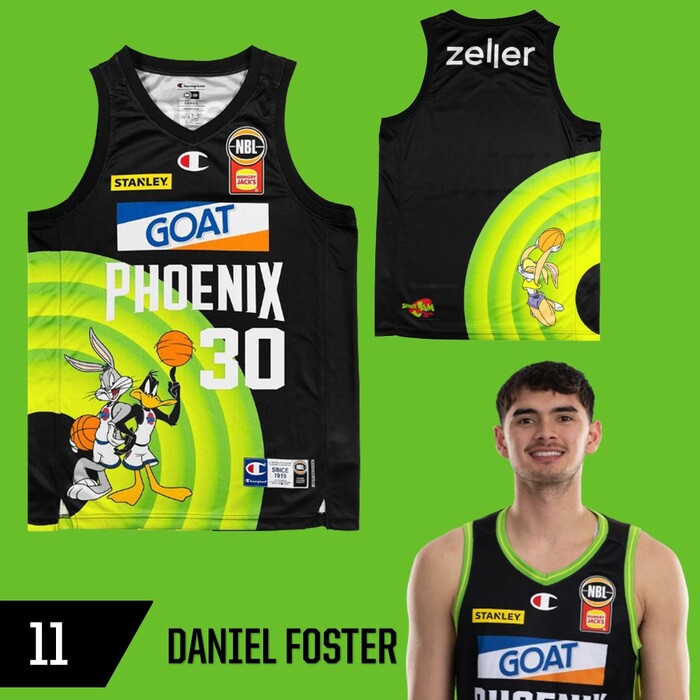 Photo of Daniel Foster #11 S.E.M Phoenix 2025/26 Space Jam Game Worn Jersey