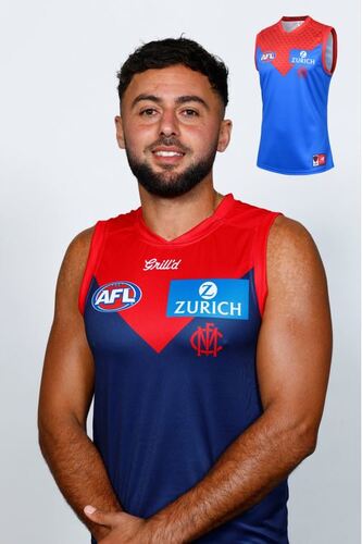 Photo of 2025 Melbourne Demons Clash Guernsey  - Christian Salem #3