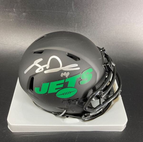 Jets - Sam Darnold Signed Eclipse Mini Helmet