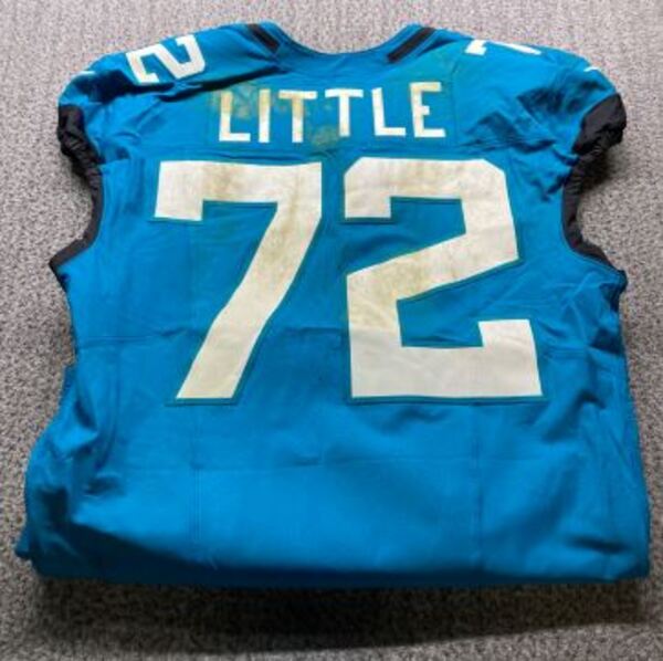 London Games - Jaguars Walker Little Game Worn Jersey (10/19/2025) Size ...