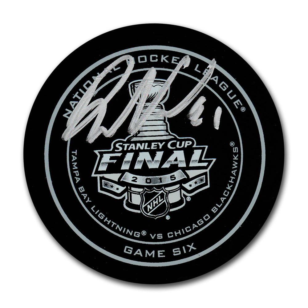 Phil Kessel Autographed 2015 Stanley Cup Final Official Game Six Puck