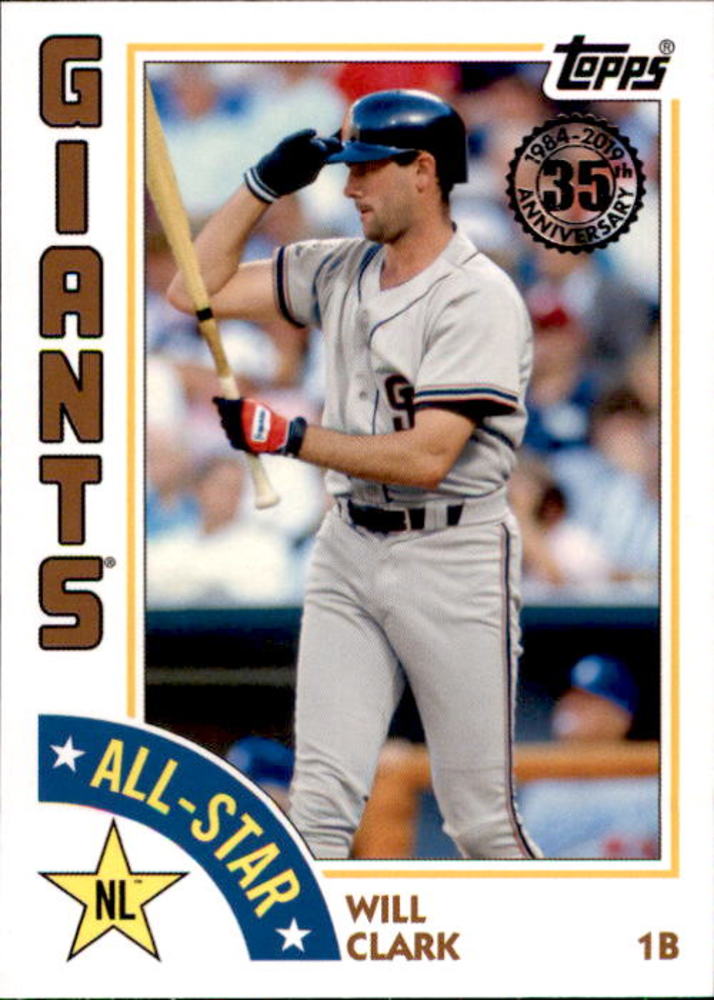 2019 Topps '84 Topps All Stars #84ASWCL Will Clark