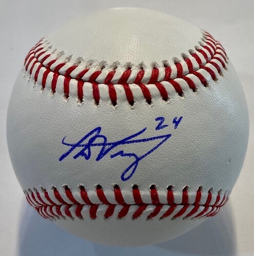 Alex Verdugo サインボール Alex Verdugo Autographed Yankees Helmet | MLB Auctions