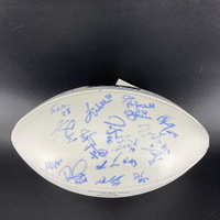 NFL - Seahawks Multi Sign Super Bowl XLVIII Panel Ball Signed By Over 30...