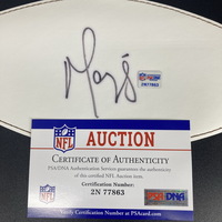 NFL - Colts Marvin Harrison Signed White Panel