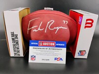 NFL - Lions Frank Ragnow Signed Authentic Football