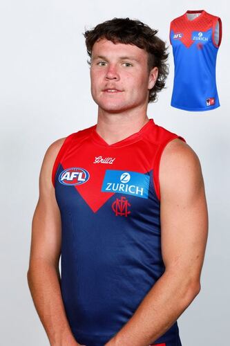 Photo of 2025 Melbourne Demons Clash Guernsey - Harvey Langford #19