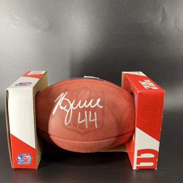 NFL - 49ers Kyle Juszczyk Signed Authentic Football with Pro Bowl Logo