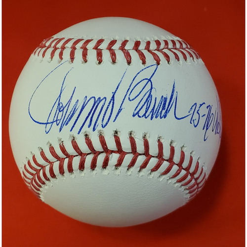 Johnny Bench Autographed Baseball with Inscription
