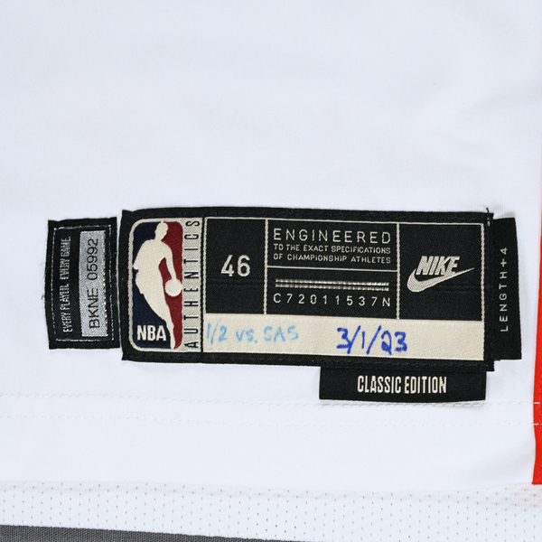 Cam Thomas Brooklyn Nets GameWorn Classic Edition Jersey Worn 2