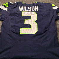 NFL - Seahawks Russell Wilson Signed Jersey Size 46