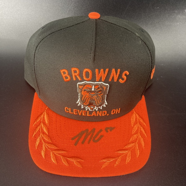 NFL - Browns Mason Graham Signed 2025 Draft Hat
