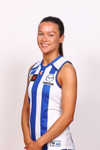 Photo of #21 Amy Gavin Mangan Match-Worn 2025 AFLW Away Guernsey - Short Sleeve