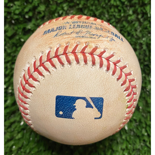Mookie Betts Hit Double Baseball off Tyler Matzek, also pitched to Albert Pujols - June 4, 2021