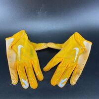 Chargers - Josh Palmer Game Worn Gloves Vs. Cleveland (11/03/24) All Pro...