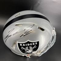 NFL - Raiders Tyree Wilson Signed Authentic Speed Helmet