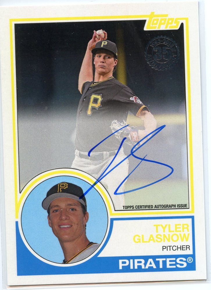 2018 Topps '83 Topps Autographs #83ATGS Tyler Glasnow
