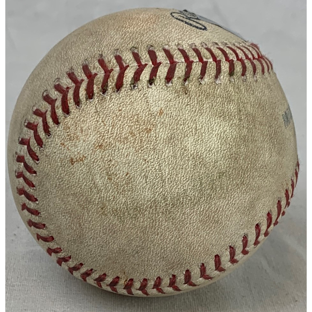 2022 ALCS Game Used Baseball Pitcher Jameson Taillon Batters Martin 