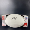 NFL - Buccaneers Kalen DeLoach Signed White Composite Football