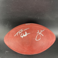 NFL - Authentic Football With Super Bowl LIX Logo Signed By Pregame Perf...