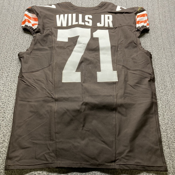 STS - Browns Jedrick Wills Game Used Jersey (11/03/24) Size 50