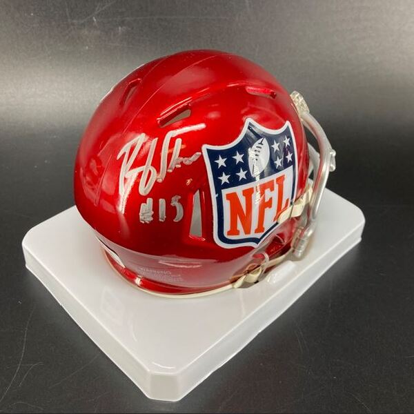 NFL - Steelers Ben Skowronek Signed NFL Shield Mini Helmet