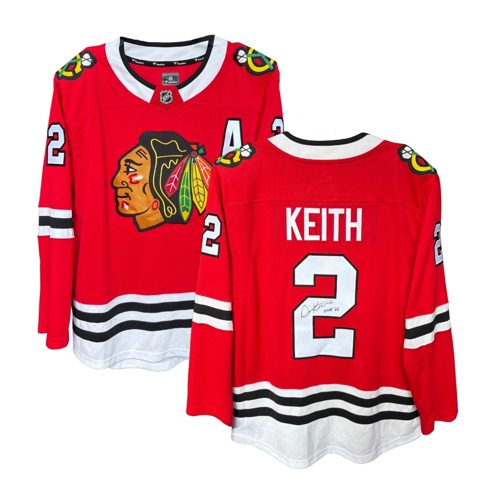 Duncan Keith Autographed Chicago Blackhawks Jersey, Size XL (ONLY ONE AVAILABLE)