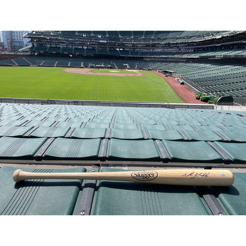 Giants Community Fund Mike Yastrzemski Autographed Baseball Bat San 