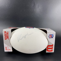 NFL - Seahawks Robert Cooper Signed White Composite Football
