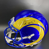 NFL - Rams  Puka Nacua Signed Authentic Speed Helmet