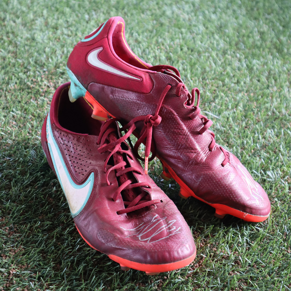 Harry Lemmey Signed Player Boots #1
