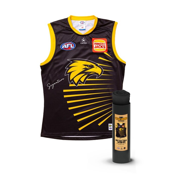 Ryan Maric #23 West Coast Eagles 2025 WA Day Match-Worn Guernsey