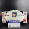NFL - Buccaneers Kalen DeLoach Signed White Composite Football