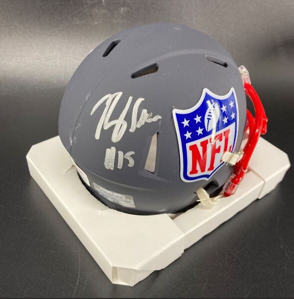 NFL - Steelers Ben Skowronek Signed NFL Shield Mini Helmet