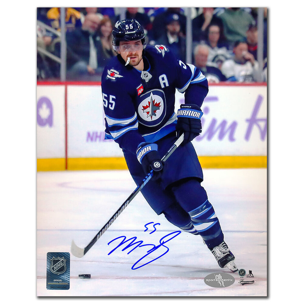 Mark Scheifele Autographed Winnipeg Jets 8x10 Photo