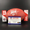 NFL - Broncos Terrell Davis Signed Authentic Football W/ 100 Seasons Logo