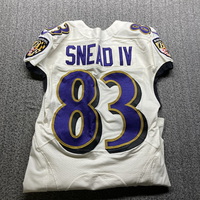 STS - Ravens Willie Snead IV Game Worn Jersey 2020 Season Size 38 (Washe...