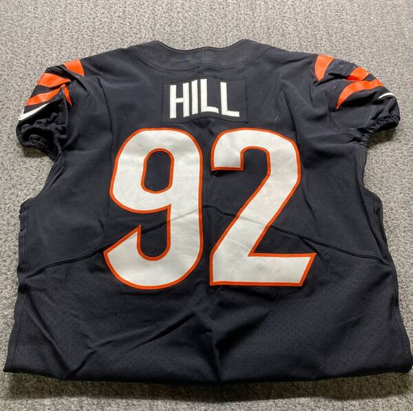 STS - Bengals BJ Hill Game Worn Jersey (11/12/23) Size 46