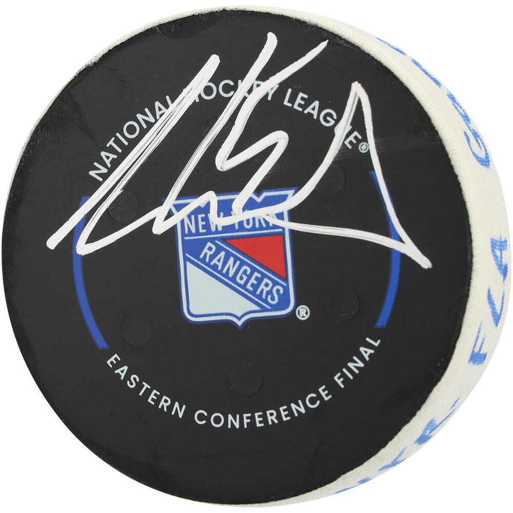 Aaron Ekblad Florida Panthers Autographed Game-Used Puck vs. New York Rangers on May 30, 2024