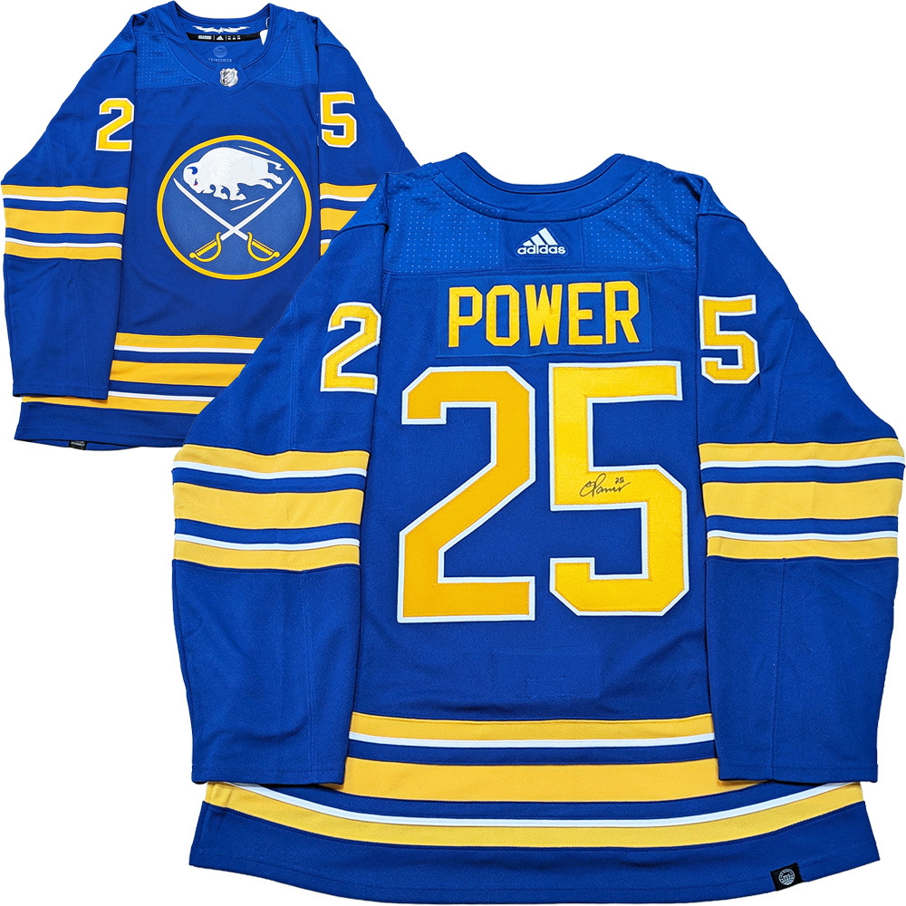 Owen Power Autographed Buffalo Sabres adidas Pro Jersey