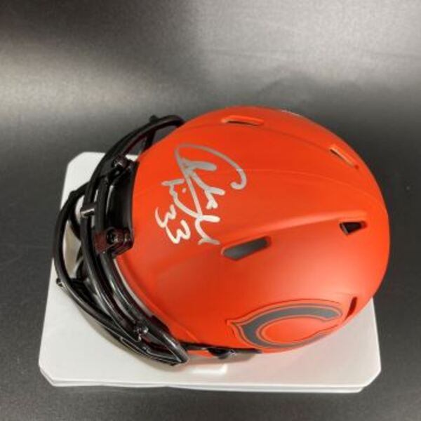 Legends - Bears Charles Tillman Signed Rave Mini Helmet