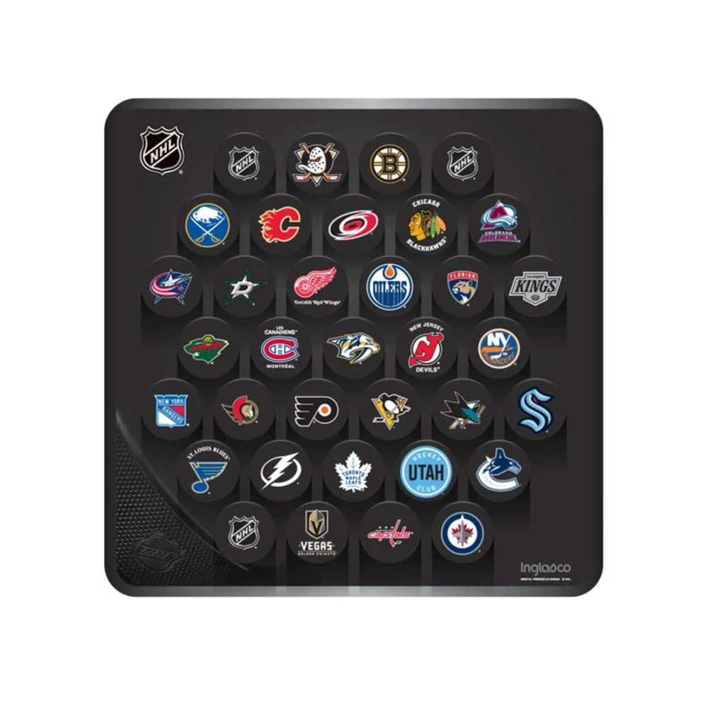 NHL Classic Puck Wall Plaque w/32 Team Pucks